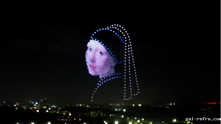 Stunning Drone Light Show &ndash; Transforming Night Skies into Art