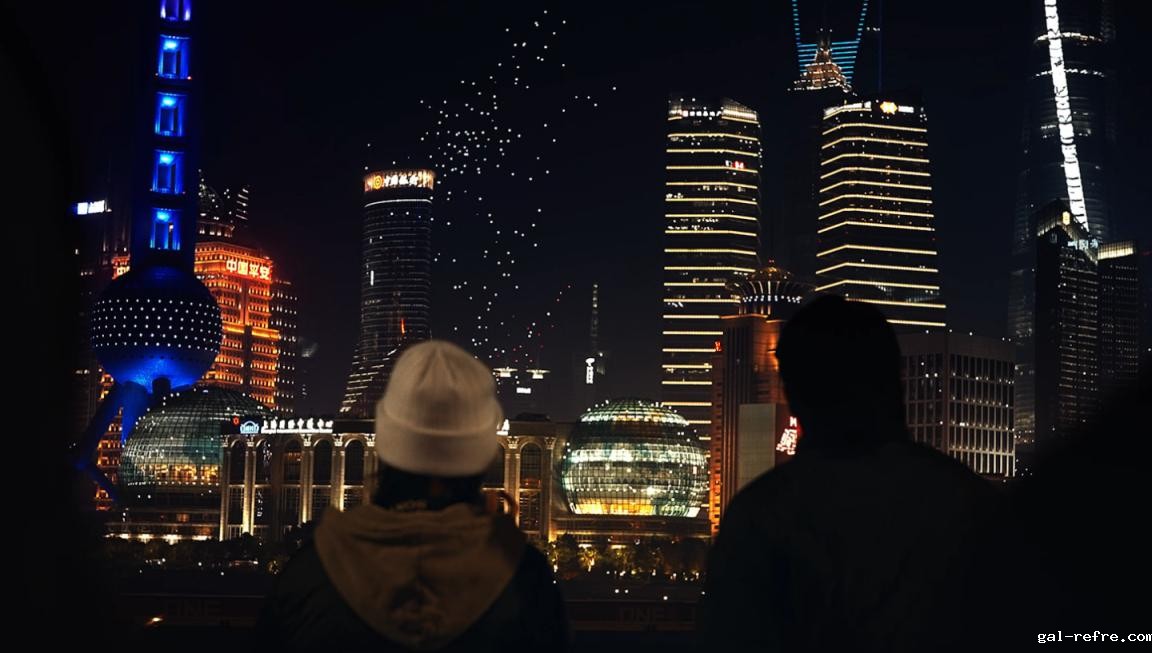 Tired of Boring Ads? DAMODA New Night Sky Advertisement Drone Delivers Magic