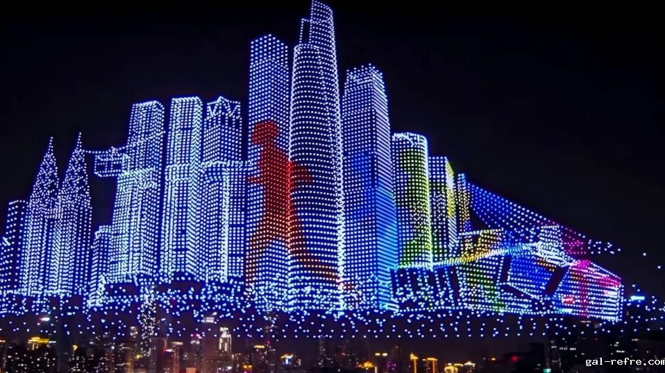 How Drone Light Show Guinness World Record Became Reality